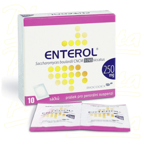 ENTEROL 250MG prášek pro přípravu perorální suspenze 10 ks