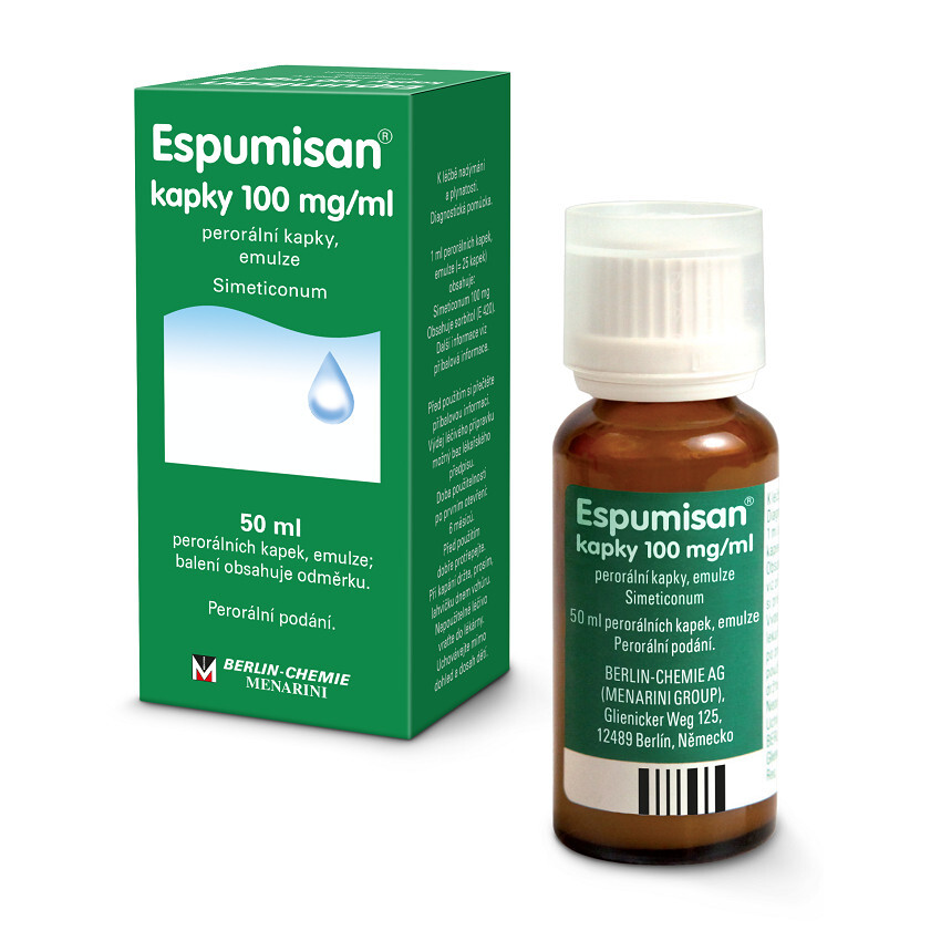 Espumisan 100mg/ml perorální kapky, emulze 1 x 50 ml